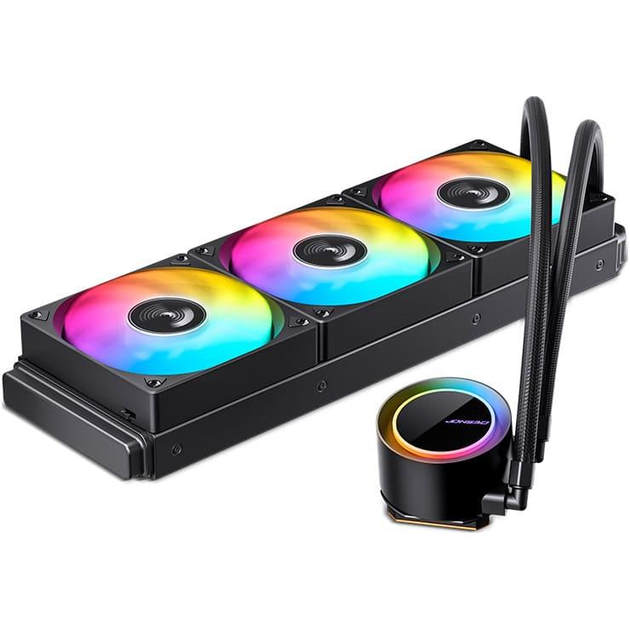 СВО Jonsbo TG-360 Black (Intel LGA1700/1200/115X/2011; AMD AM4/AM5/4PIN PWM) (TG-360 Black) - изображение 2