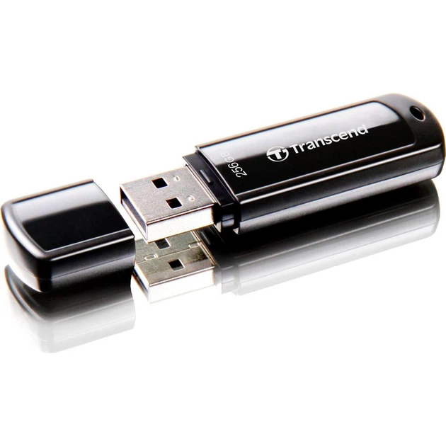 Флеш-накопитель Transcend 256GB JetFlash 700, Black (TS256GJF700) - Фото 2 Флеш-накопитель Transcend 256GB JetFlash 700, Black (TS256GJF700) - изображение 2