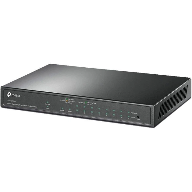 Комутатор TP-Link TL-SG1210MPE (TL-SG1210MPE) - Фото 2 Комутатор TP-Link TL-SG1210MPE (TL-SG1210MPE) - зображення 2
