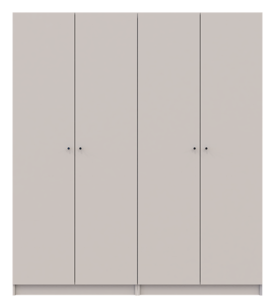 Комплект шкафов для одежды с полками Doros Промо (2 шт.) 180х48х204 см Кашемир (DRS-011466) - Фото 3 Комплект шкафов для одежды с полками Doros Промо (2 шт.) 180х48х204 см Кашемир (DRS-011466) - изображение 3
