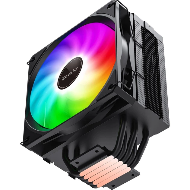 Кулер для процесора Zezzio ZH-500K ARGB Ultra Fan (ZH-500K) - зображення 5