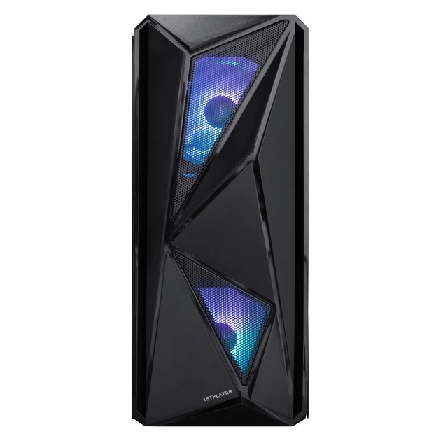 Корпус 1stPlayer F4-3F2(AP) Black без БР - зображення 2