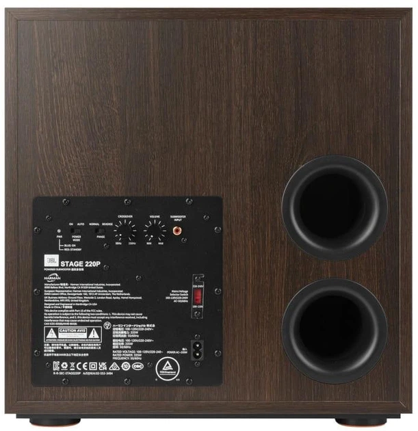 Сабвуфер JBL Stage 220P Black (JBL220PBLKEU) - зображення 6