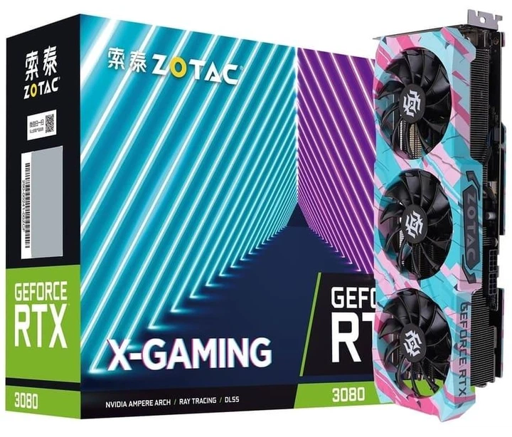 Відеокарта Zotac RTX 3080 10Gb X-GAMING OC (9288-3N612-120ZC