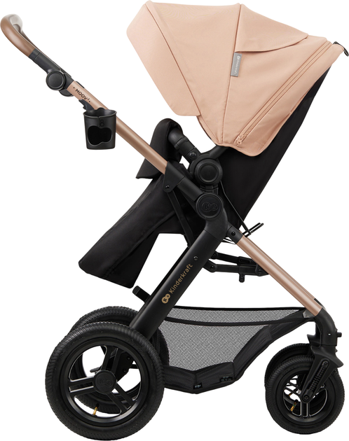 Универсальная коляска KinderKraft Moov 2 Air 3 в 1 Sand Beige (KSMOOV02BEG0000) (5902533925773) - Фото 4 Универсальная коляска KinderKraft Moov 2 Air 3 в 1 Sand Beige (KSMOOV02BEG0000) (5902533925773) - изображение 4