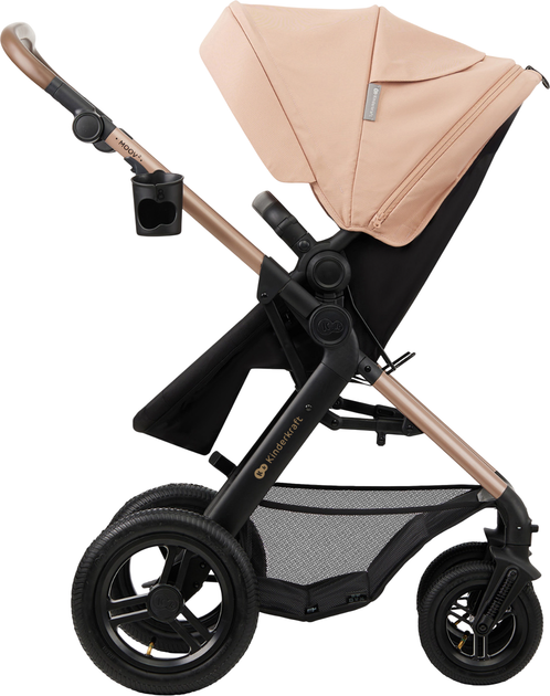 Универсальная коляска KinderKraft Moov 2 Air 3 в 1 Sand Beige (KSMOOV02BEG0000) (5902533925773) - Фото 5 Универсальная коляска KinderKraft Moov 2 Air 3 в 1 Sand Beige (KSMOOV02BEG0000) (5902533925773) - изображение 5