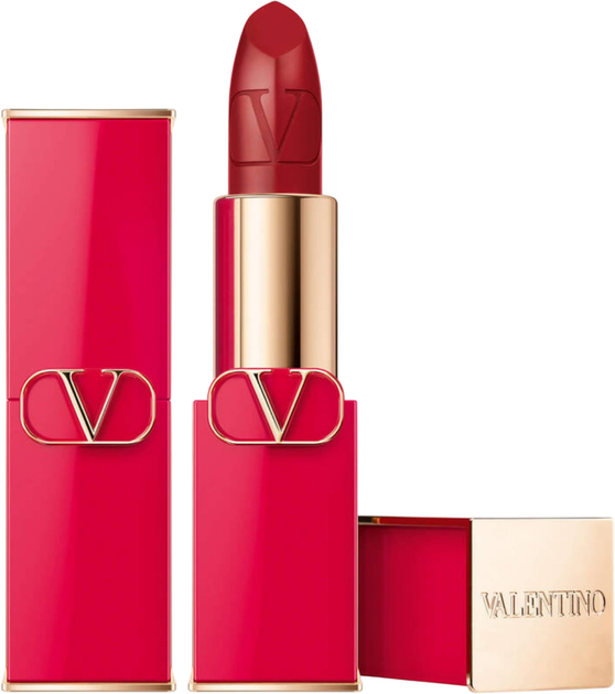 Помада для губ Valentino Rosso Valentino сатинова 213R Sensuous Red 3.4 г (3614273228916) - зображення 1