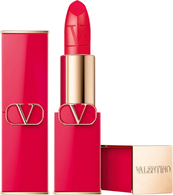 Помада для губ Valentino Rosso Valentino сатинова 404R Heart Bloom 3.4 г (3614273228978) - зображення 1