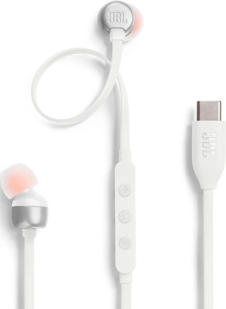 Наушники JBL Tune 310C USB-C White (JBLT310CWHT) - изображение 2