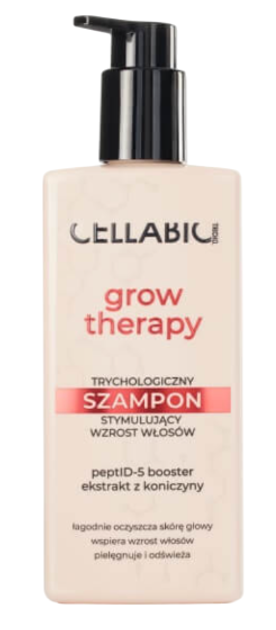 Szampon trychologiczny Cellabic Tricho Grow Therapy stymulujący wzrost włosów 300 ml (5903819829211) - obraz 1