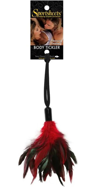 Метелочка-тиклер Pleasure Feather Body Tickler цвет красный (17548015000000000) - изображение 2
