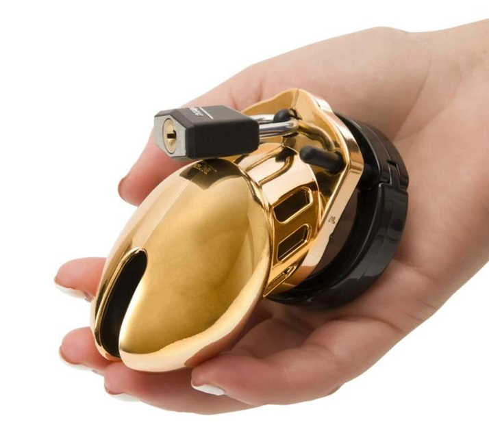 Пояс верности Mystim Pubic Enemy No 1 Gold Edition (18003000000000000) - изображение 2
