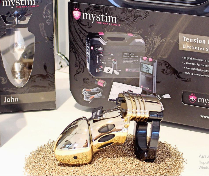 Пояс верности Mystim Pubic Enemy No 1 Gold Edition (18003000000000000) - изображение 10