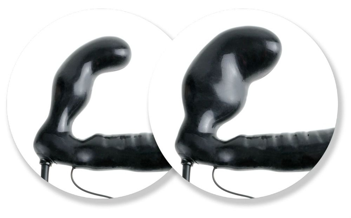Надувной безремневой вибро-страпон Fetish Fantasy Series Inflatable Vibrating Strapless Strap-On (18653000000000000) - изображение 6