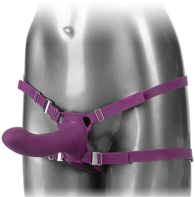 Страпон California Exotic Novelties ME2 Rumbler Strap On Harness (20325000000000000) - зображення 12