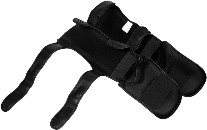 Ochraniacze piszczele i stopy Bushido SP-10v1 XL Black/Red (5902539014136) - obraz 5