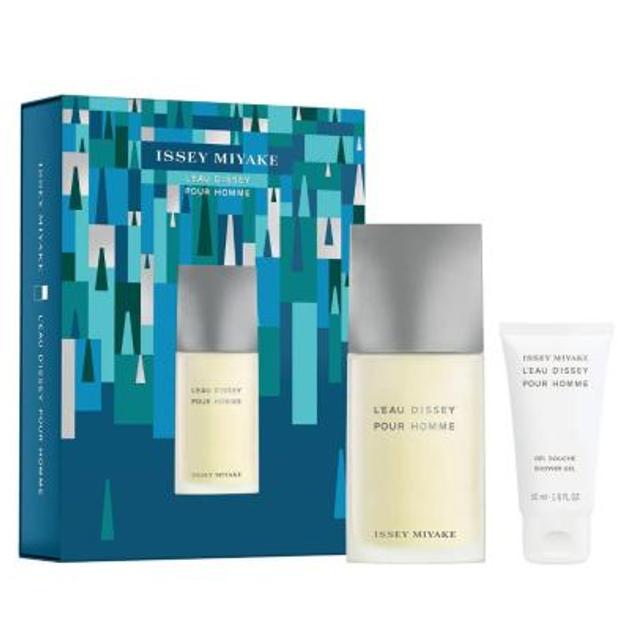 Zestaw męski Issey Miyake L'eau de Issey Woda toaletowa 75 ml + Żel pod pryszic 50 ml (3423222106546) - obraz 1