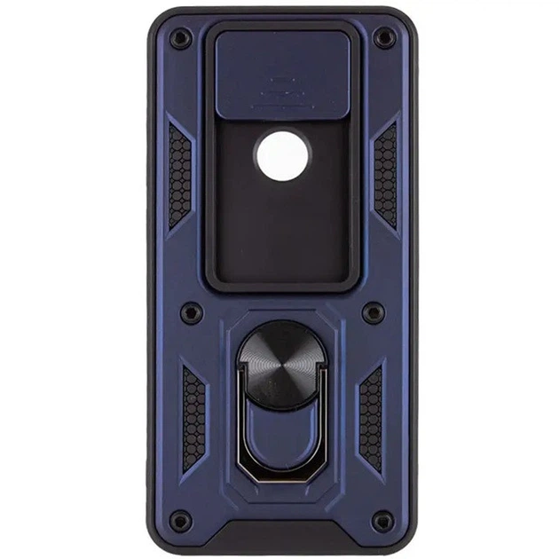 Чохол Fiji Camera Defence для Xiaomi Redmi Note 9 бампер із захистом камери Dark Blue - зображення 3