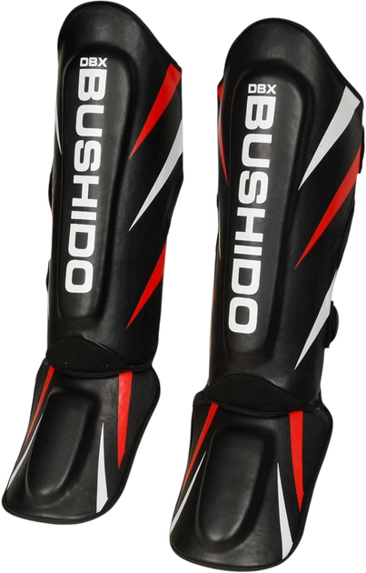 Захист гомілки та стопи Bushido SP-10v2 L Black/Red (5902539014518) - зображення 1