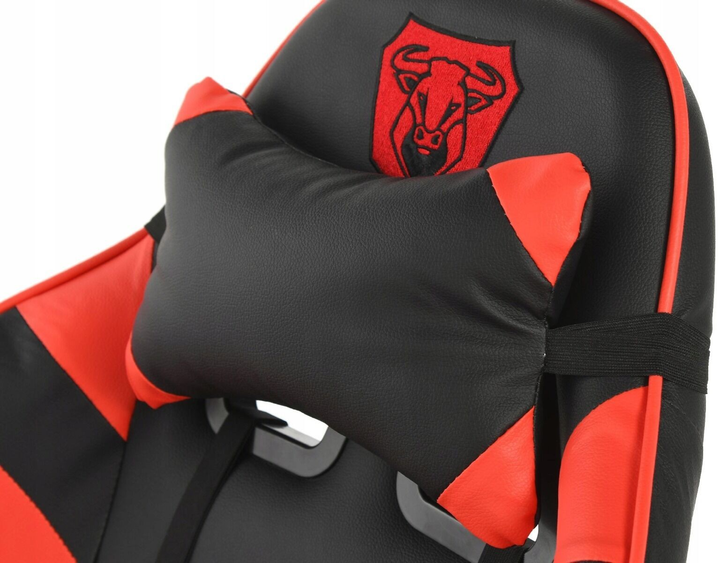 Крісло для геймерів OTE Racer-X чорно-червоне (5908221408849) - зображення 6