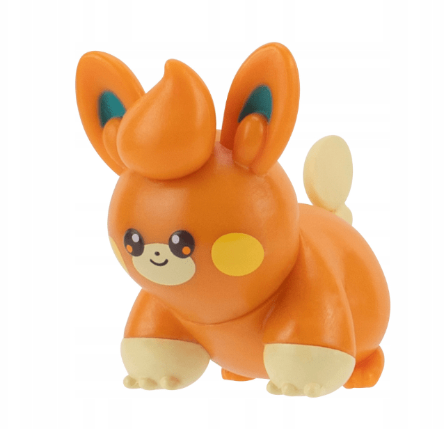 Игровые фигурки Pokemon W17 динозавр Тайрант 5см и мышь Павми 3см