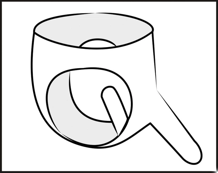 Трусики з двома пенісами Latex Double Dong Briefs розмір S (05187000005000000) - зображення 4