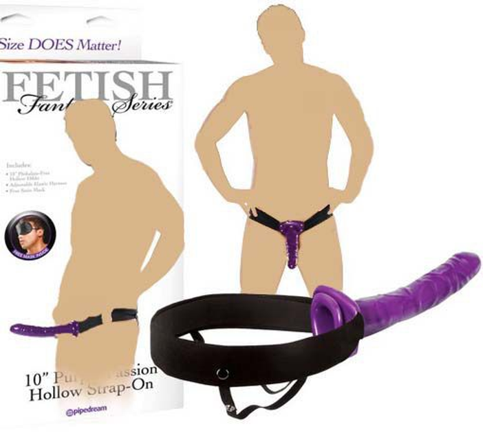 Фаллопротез Hollow Strap-On Purple (09550000000000000) - изображение 12