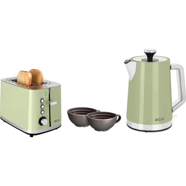 Електричний чайник ECG RK 1766 Vintage Olive - изображение 10