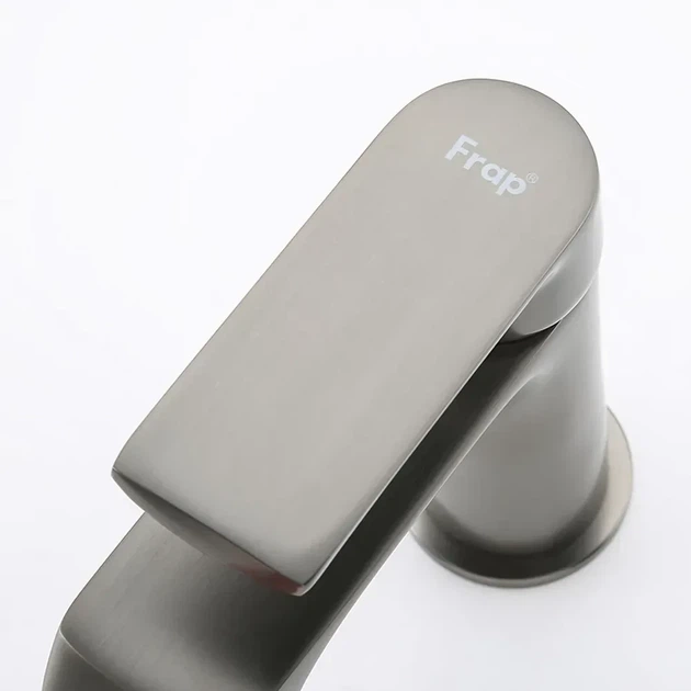 Смеситель для умывальника Frap F1071-9 графит - изображение 5