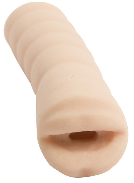 Мастурбатор Doc Johnson, Quickies To Go Ultraskyn Masturbator - Mouth (21807000000000000) - зображення 1