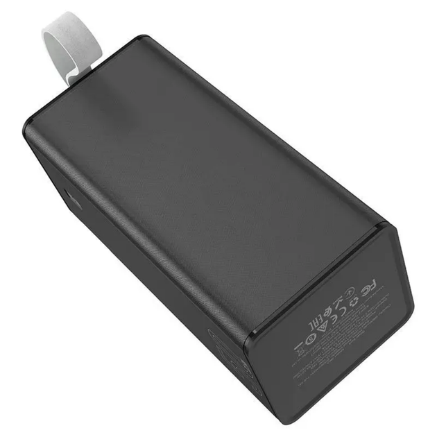 Павербанк HOCO J86A 50000mAh 22.5W быстрая зарядка 2USB/Type-C Черный - изображение 4
