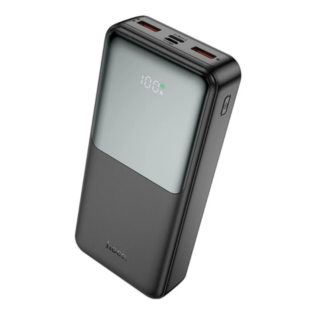 Повербанк Hoco J136A 20000 mAh Sirui 22.5W+PD20W швидка зарядка 2USB/1Type-C Чорний - Фото 1 Повербанк Hoco J136A 20000 mAh Sirui 22.5W+PD20W швидка зарядка 2USB/1Type-C Чорний - зображення 1