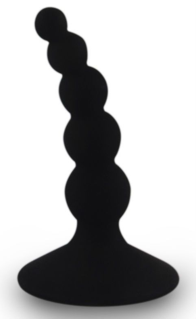Анальная пробка Lovetoy Lure Me Beaded Anal Plug цвет черный (16870005000000000) - изображение 2