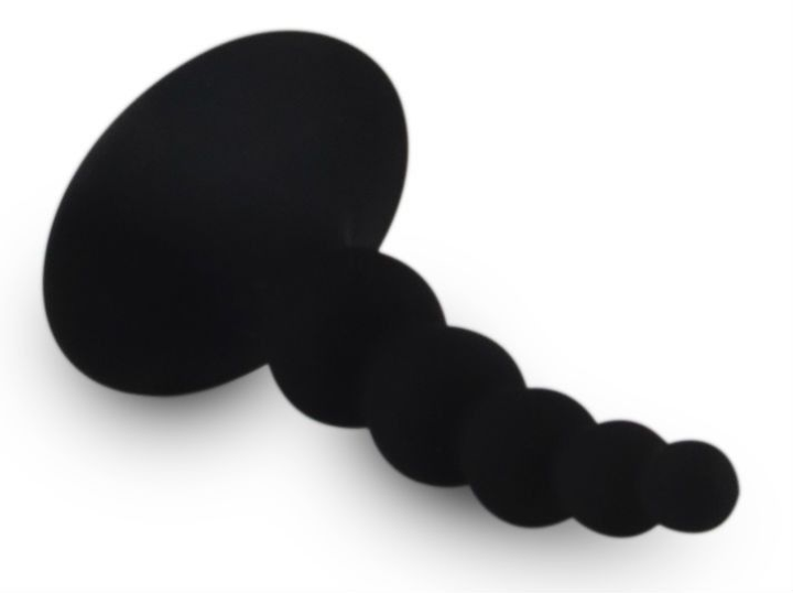 Анальная пробка Lovetoy Lure Me Beaded Anal Plug цвет черный (16870005000000000) - изображение 3