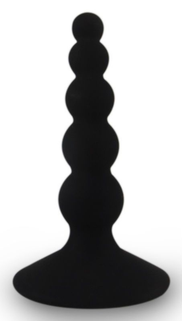Анальная пробка Lovetoy Lure Me Beaded Anal Plug цвет черный (16870005000000000) - изображение 4