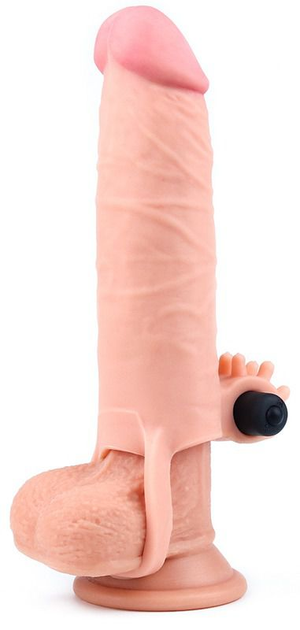 Насадка на пеніс з вібрацією Pleasure X-Tender Series Perfect for 5-6.5 inches Erect Penis (18915000000000000) - зображення 7