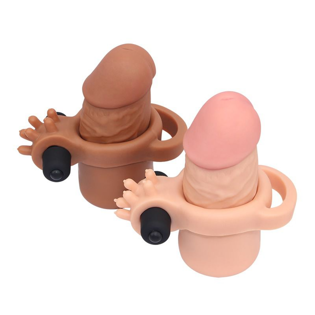 Насадка на пеніс з вібрацією Pleasure X-Tender Series Perfect for 5-6.5 inches Erect Penis (18915000000000000) - зображення 12