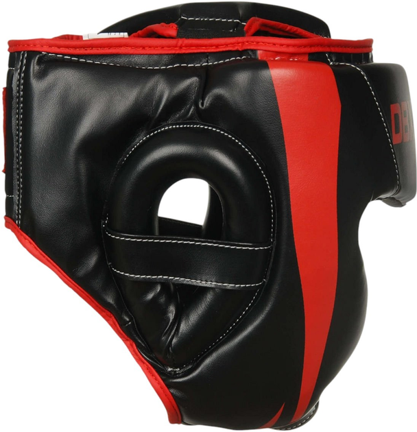 Боксерський шолом Bushido ARH-2190R XL Black/Red (5902539017656) - зображення 4