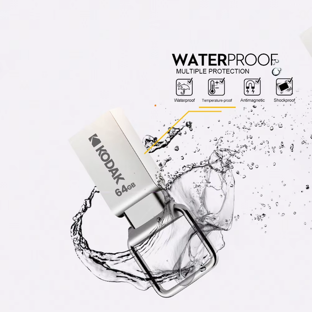 USB Флешка брелок накопитель Kodak K112 64 - изображение 5
