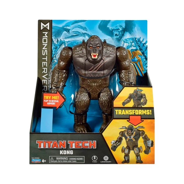 Фігурка Godzilla vs. Kong серії «Titan Tech» - Конг (20 cm) - изображение 8