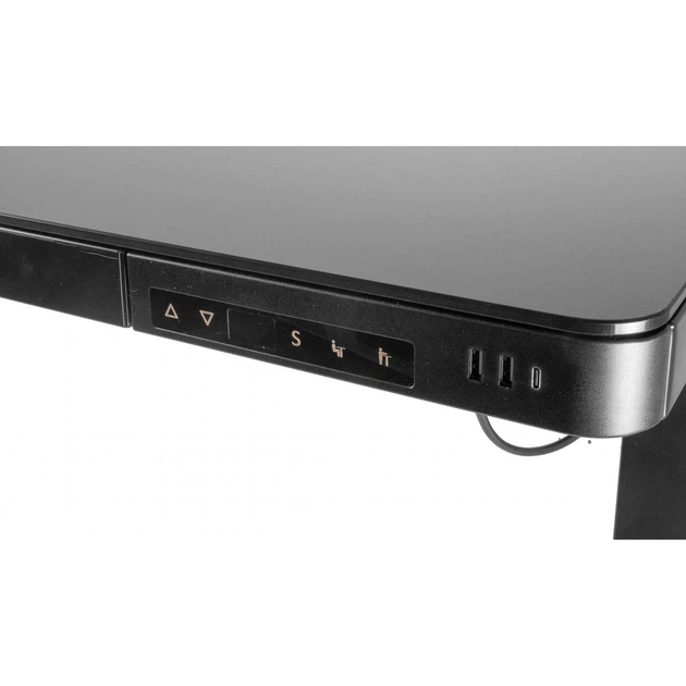 Компьютерный игровой стол Barsky StandUp Glass Black (BST-11) [111783] - изображение 5