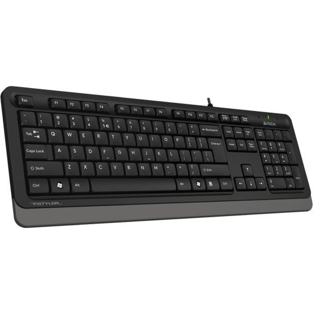 Клавиатура A4Tech FK10 Black/Grey [114610] - изображение 2