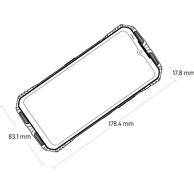 Смартфон Doogee V30T 12/256GB Rose Gold [93216] - изображение 5