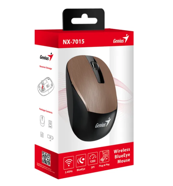 Мышь Genius NX-7015 Brown (31030015403) [69983] - изображение 3