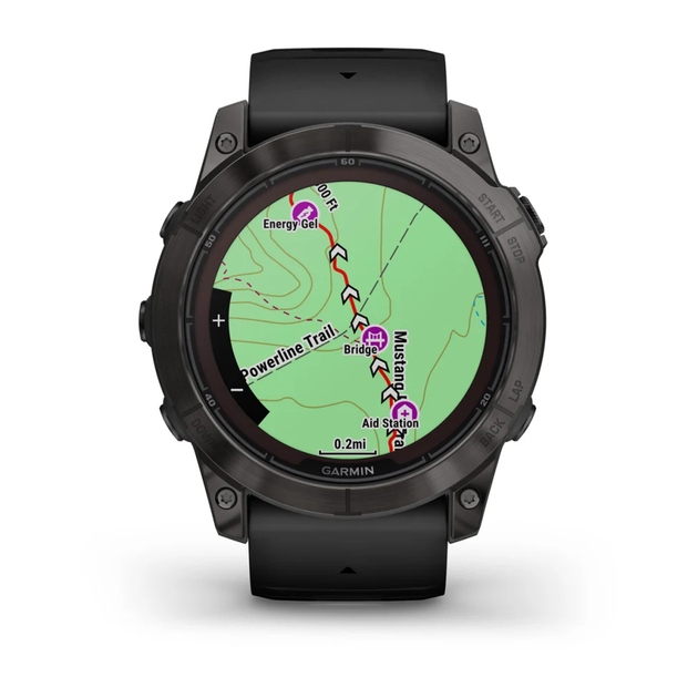 Смарт-часы Garmin Fenix 7X Pro Sapphire Solar Edition Carbon Gray (010-02778-10/11) [86520] - изображение 4