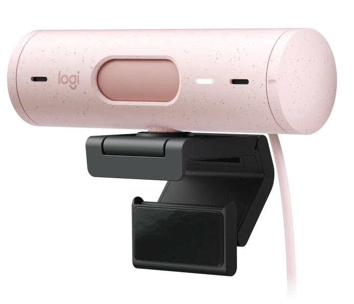 Веб-камера Logitech BRIO 500 Rose (960-001421) [75520] - зображення 5