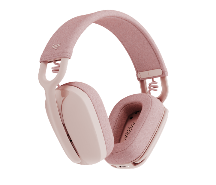 Игровые наушники Logitech Zone Vibe 100 Rose (981-001224) [74039] - изображение 3