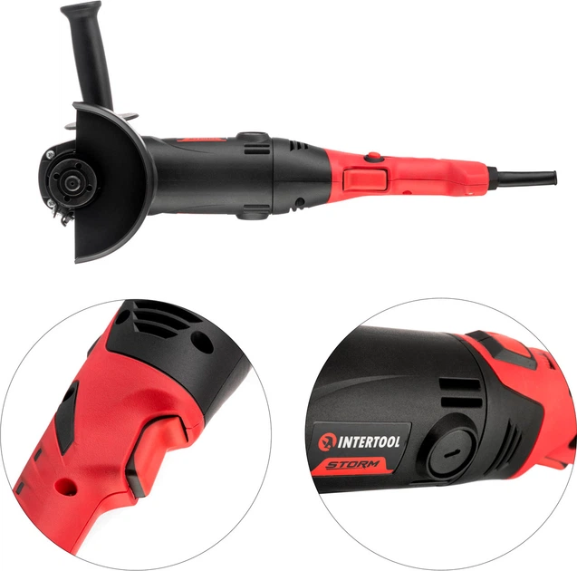 Угловая шлифмашина Intertool WT-0225 [89720] - изображение 4