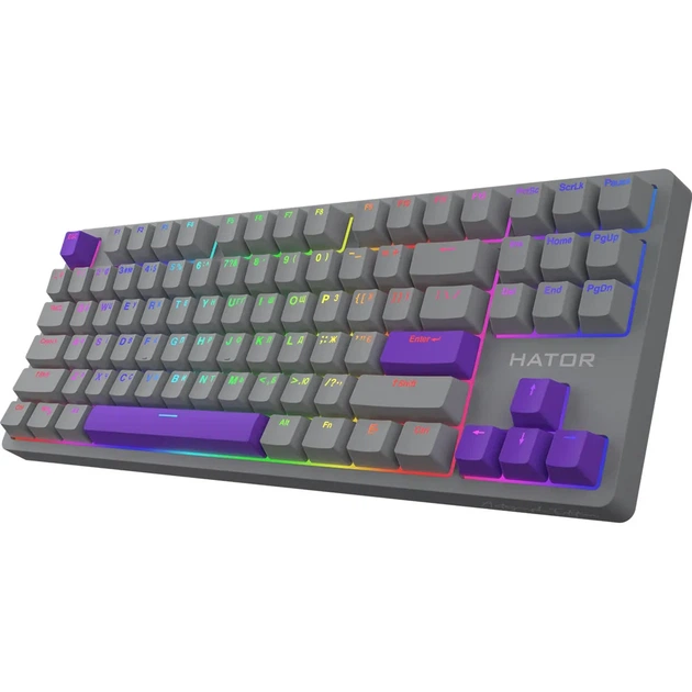 Клавиатура Hator Rockfall 2 Mecha TKL Autograph Edition Titanium (HTK-526) [104828] - изображение 2