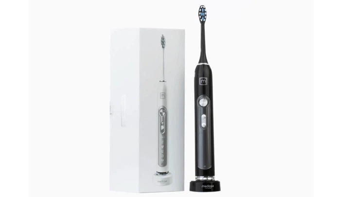 Набір ультразвукових зубних щіток Medica+ PROBRUSH 9.0 black + white - Фото 2 Набір ультразвукових зубних щіток Medica+ PROBRUSH 9.0 black + white - зображення 2